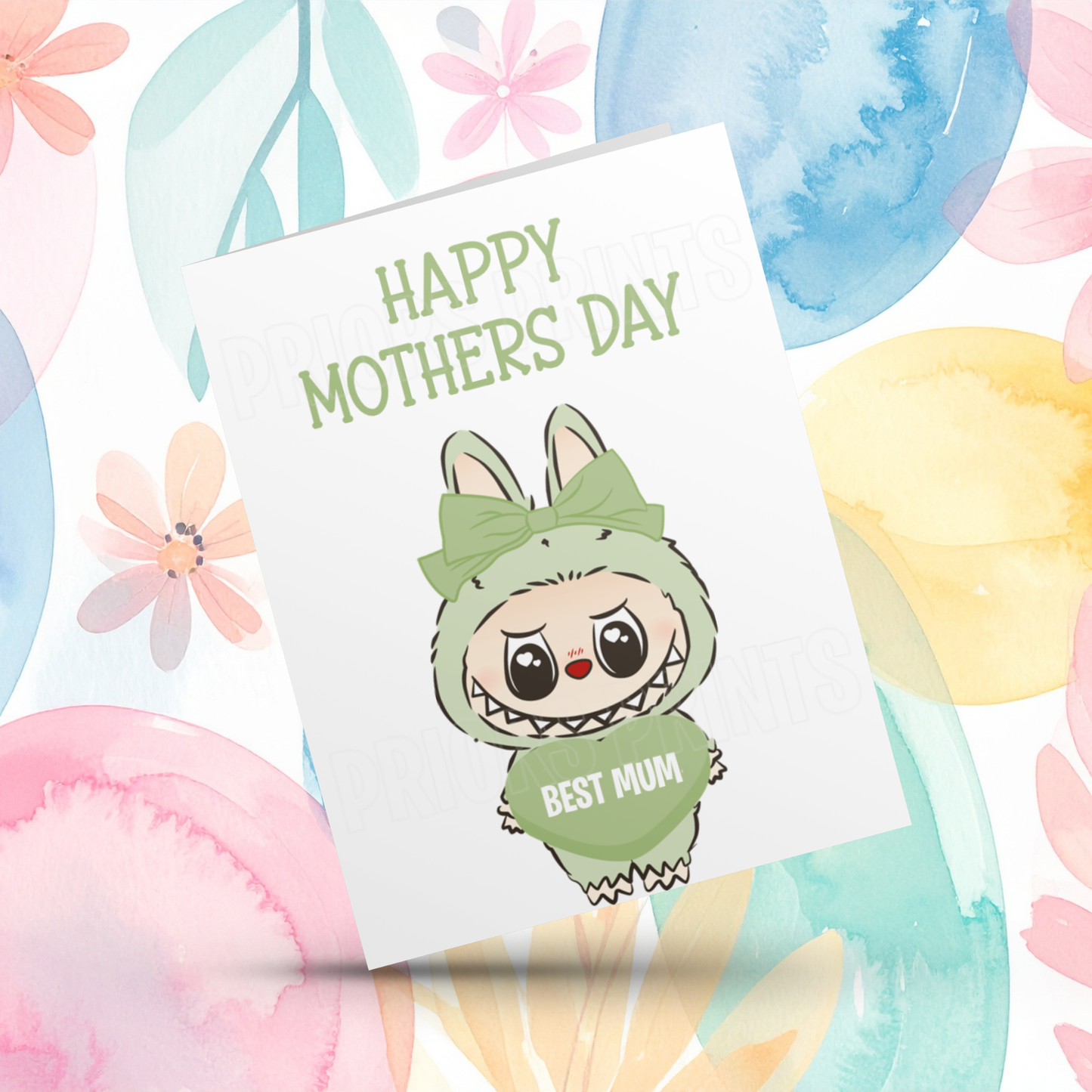 Labubu Happy Mothers Day Card