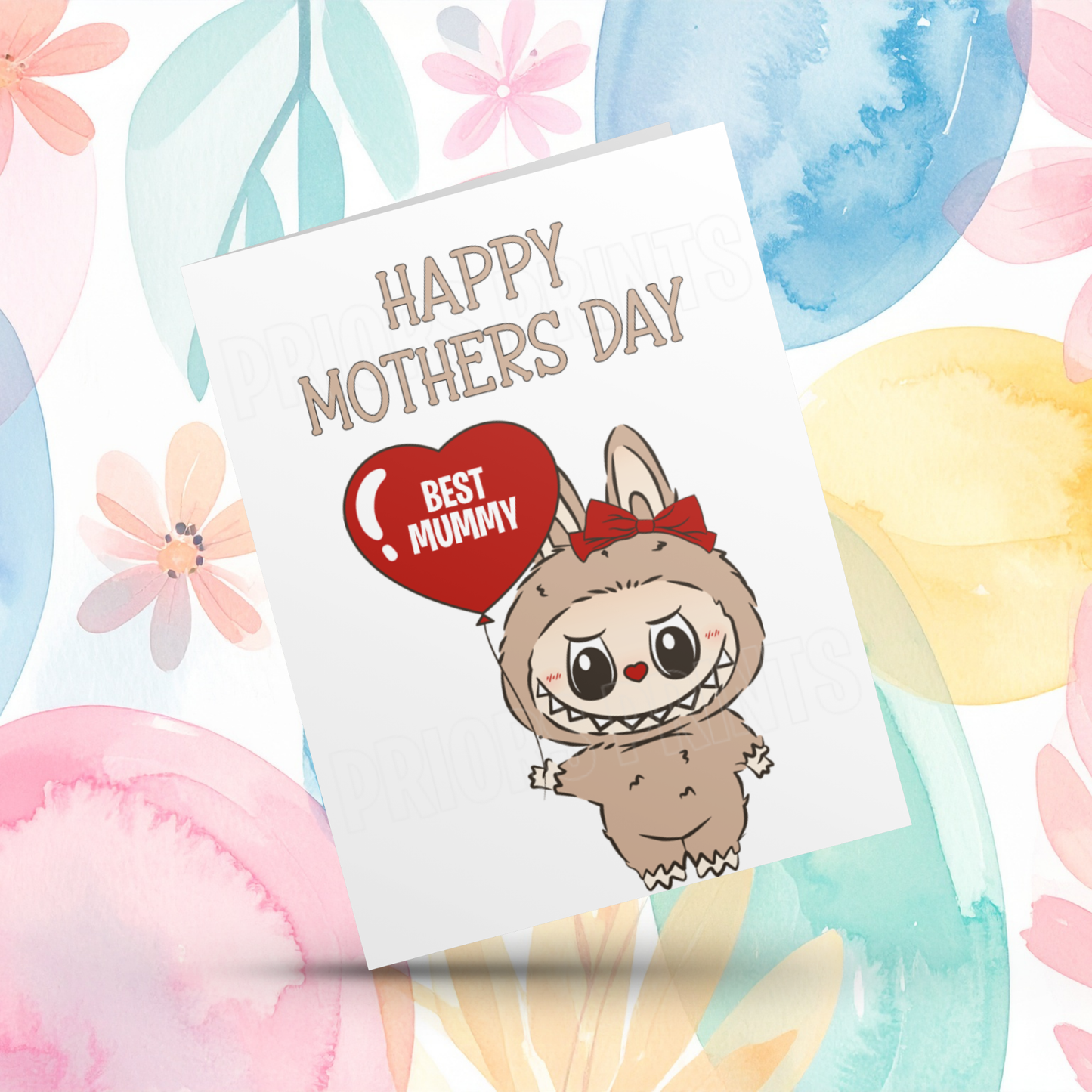 Labubu Happy Mothers Day Card