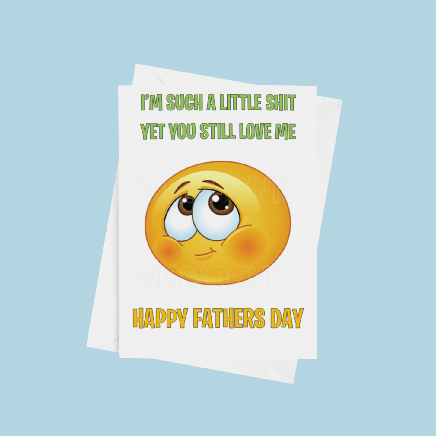 Funny Happy Fathers Day Card 1