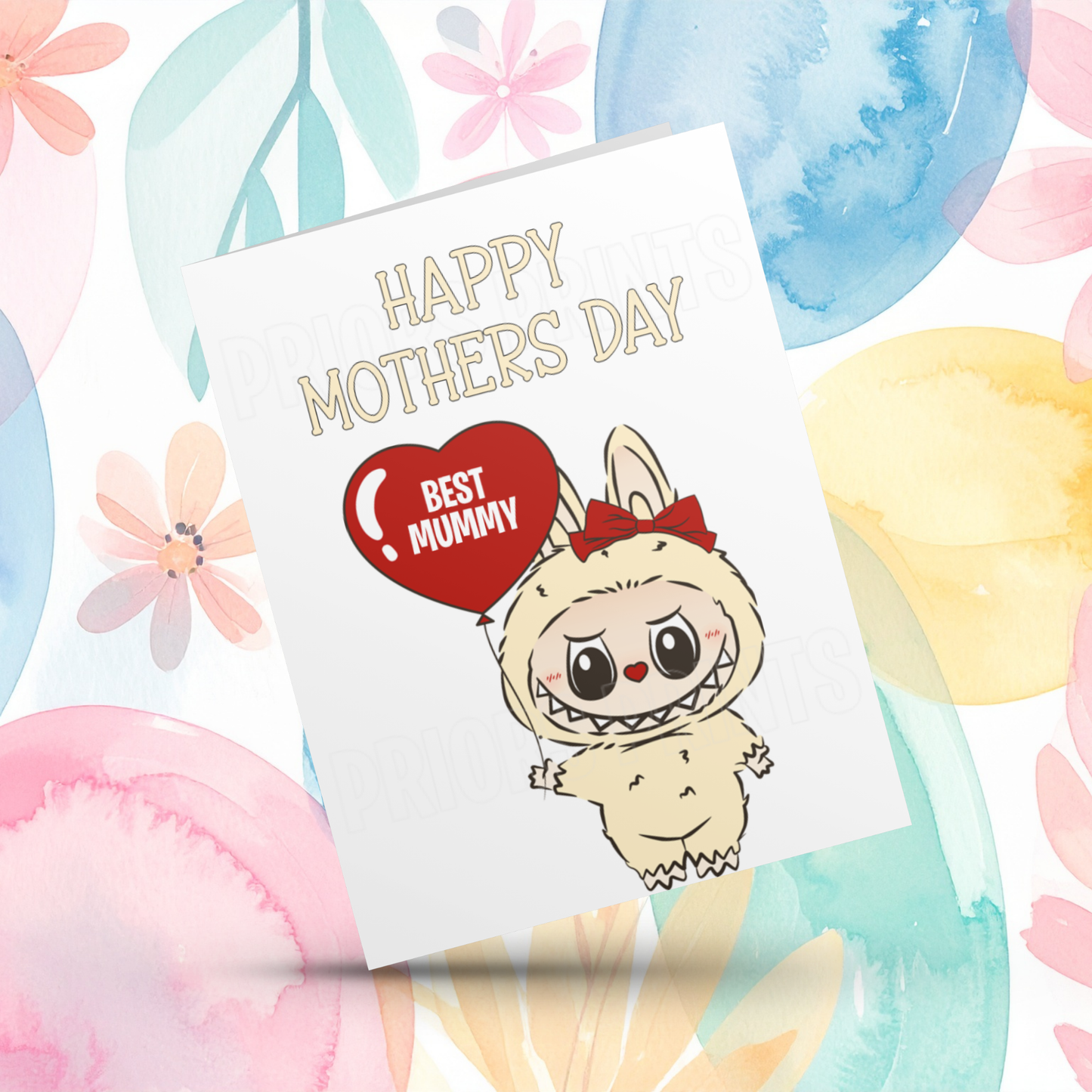 Labubu Happy Mothers Day Card