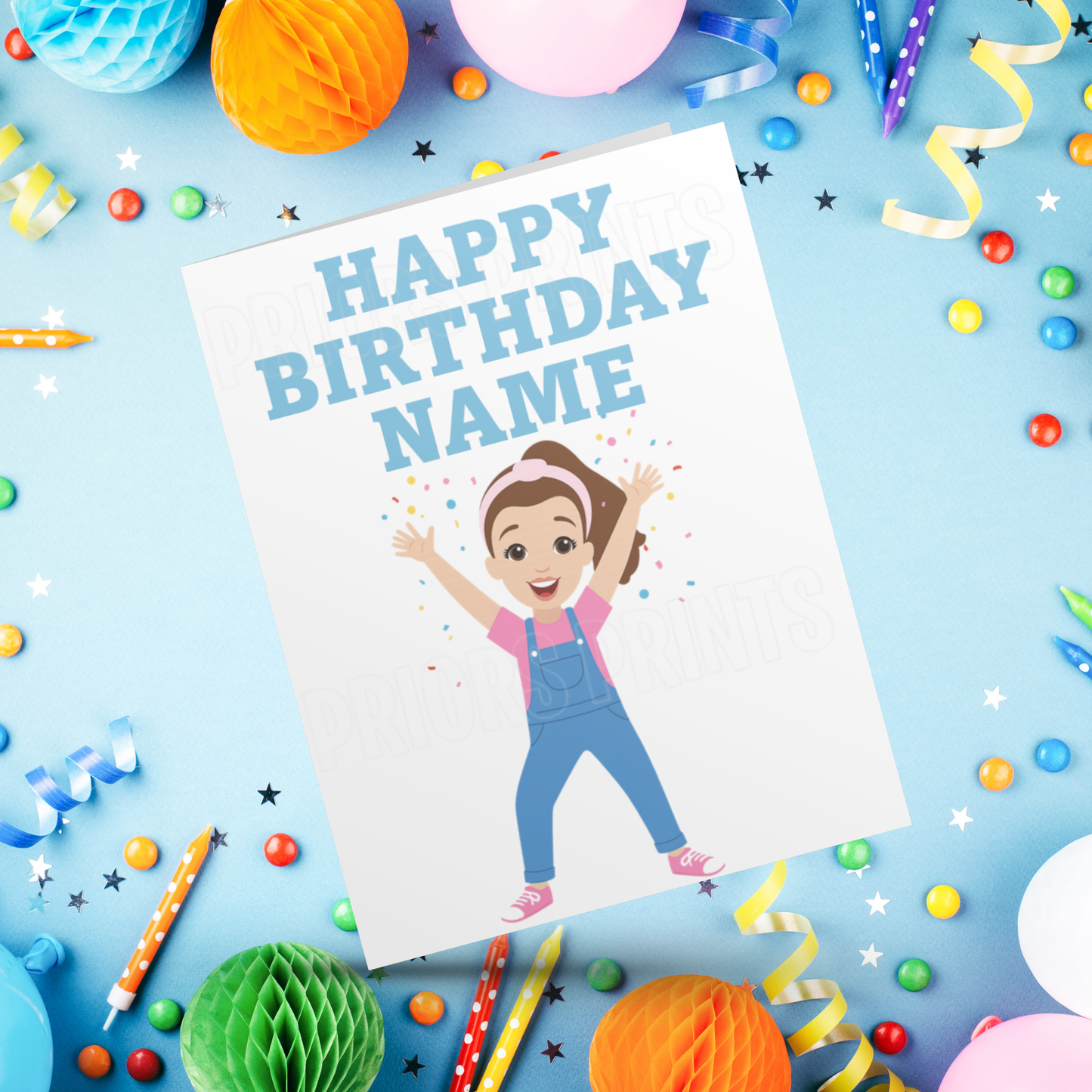 Ms Rachel Personalised Birthday Card I Miss Rachel I Mrs Rachel