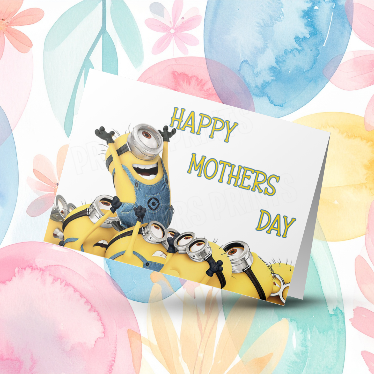 Minions Happy Mothers Day Card