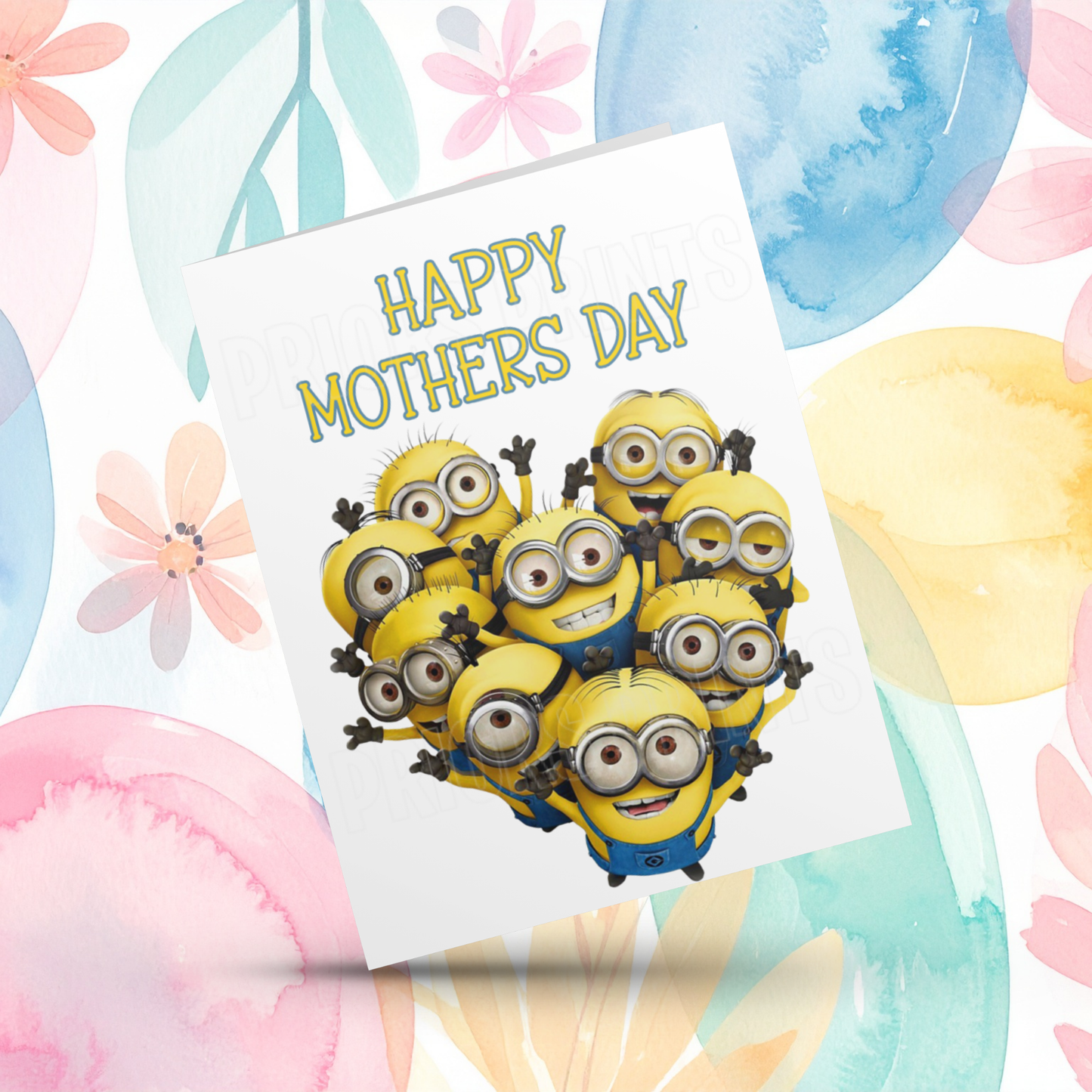 Minions Happy Mothers Day Card