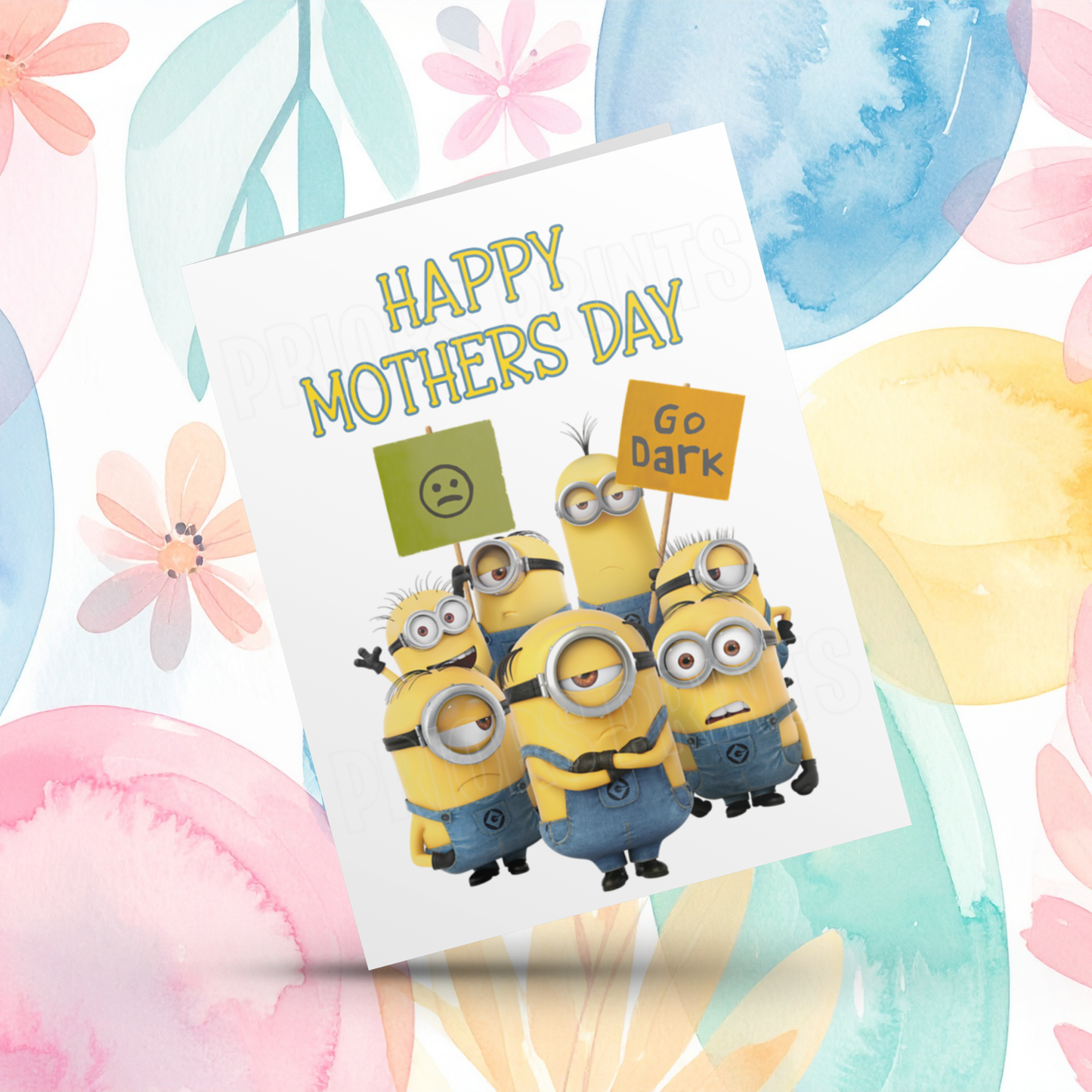 Minions Happy Mothers Day Card
