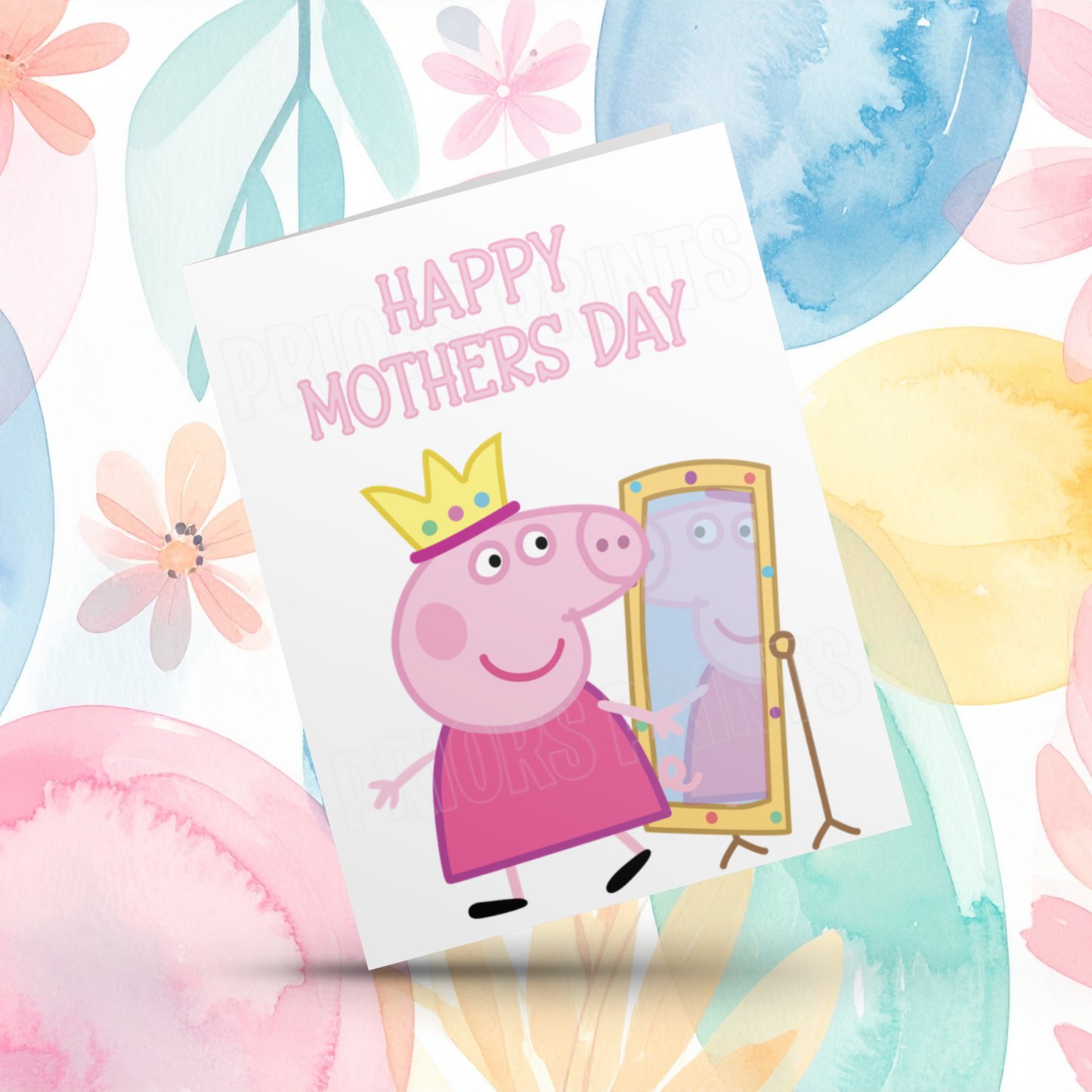Peppa Pig Happy Mothers Day Card