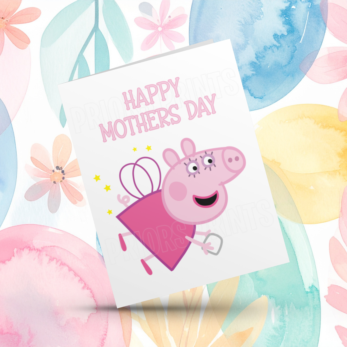 Peppa Pig Happy Mothers Day Card