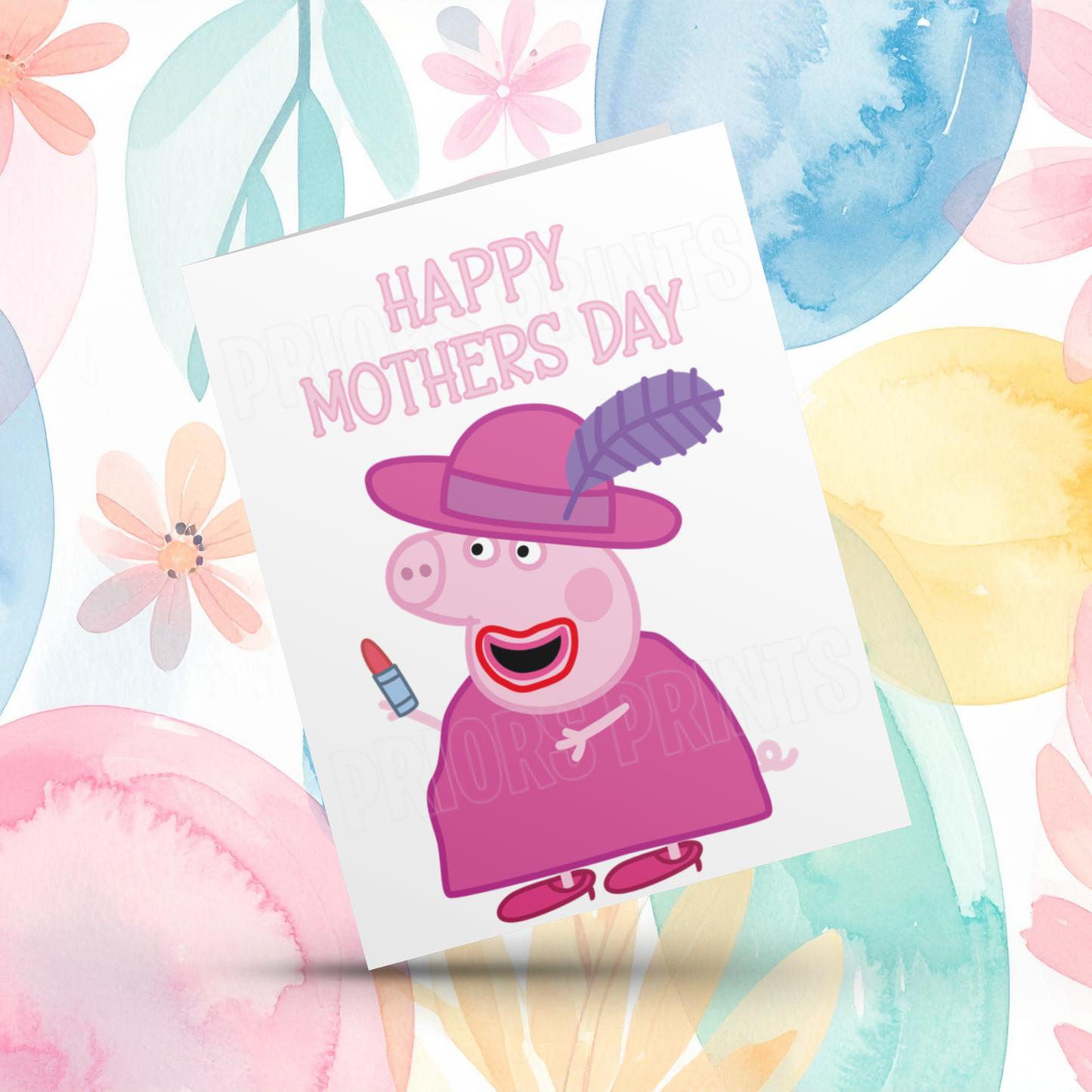 Peppa Pig Happy Mothers Day Card
