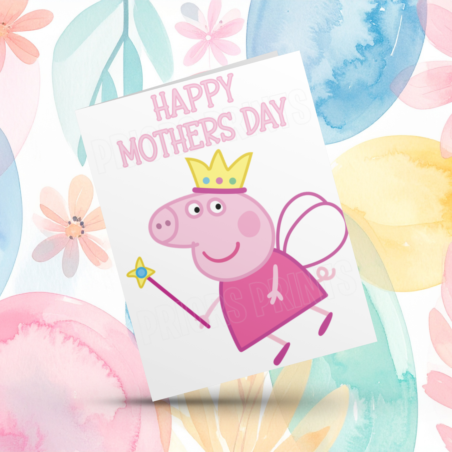 Peppa Pig Happy Mothers Day Card