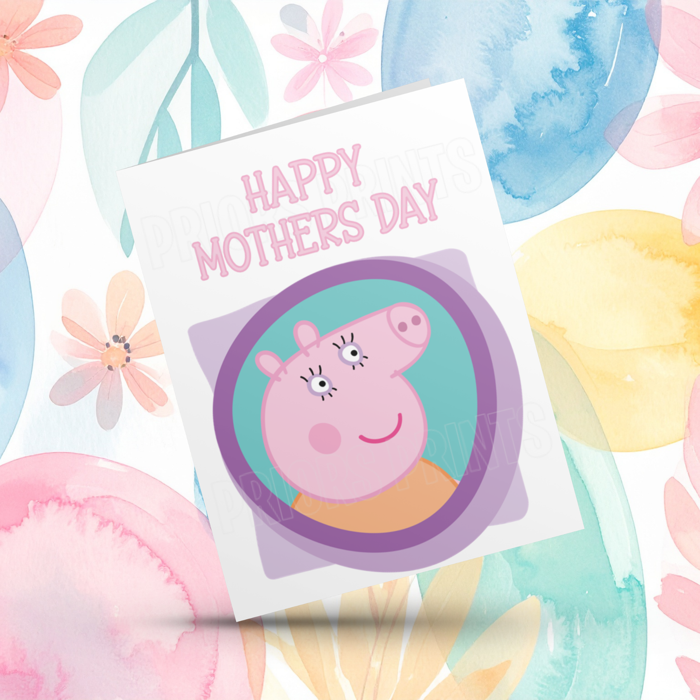 Peppa Pig Happy Mothers Day Card