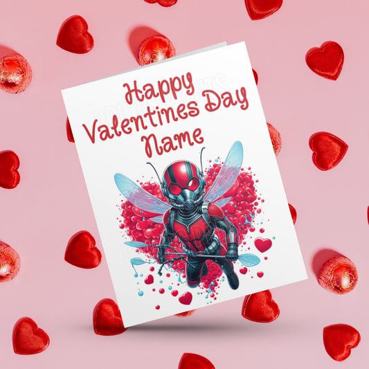 Personalised Superhero Valentines Day Card Batman I Black Panther I Superman I Captain America I Hulk I Iron Man I Spiderman I Wolverine