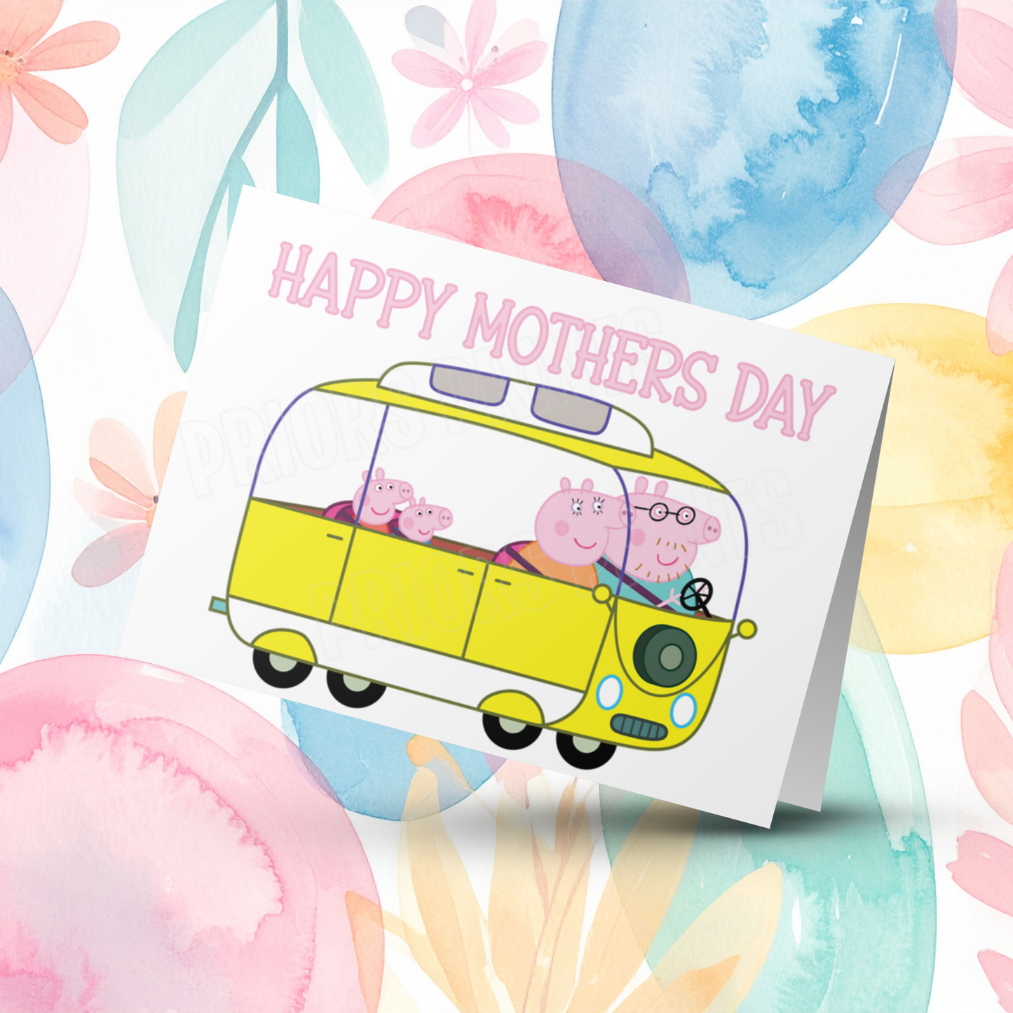 Peppa Pig Happy Mothers Day Card