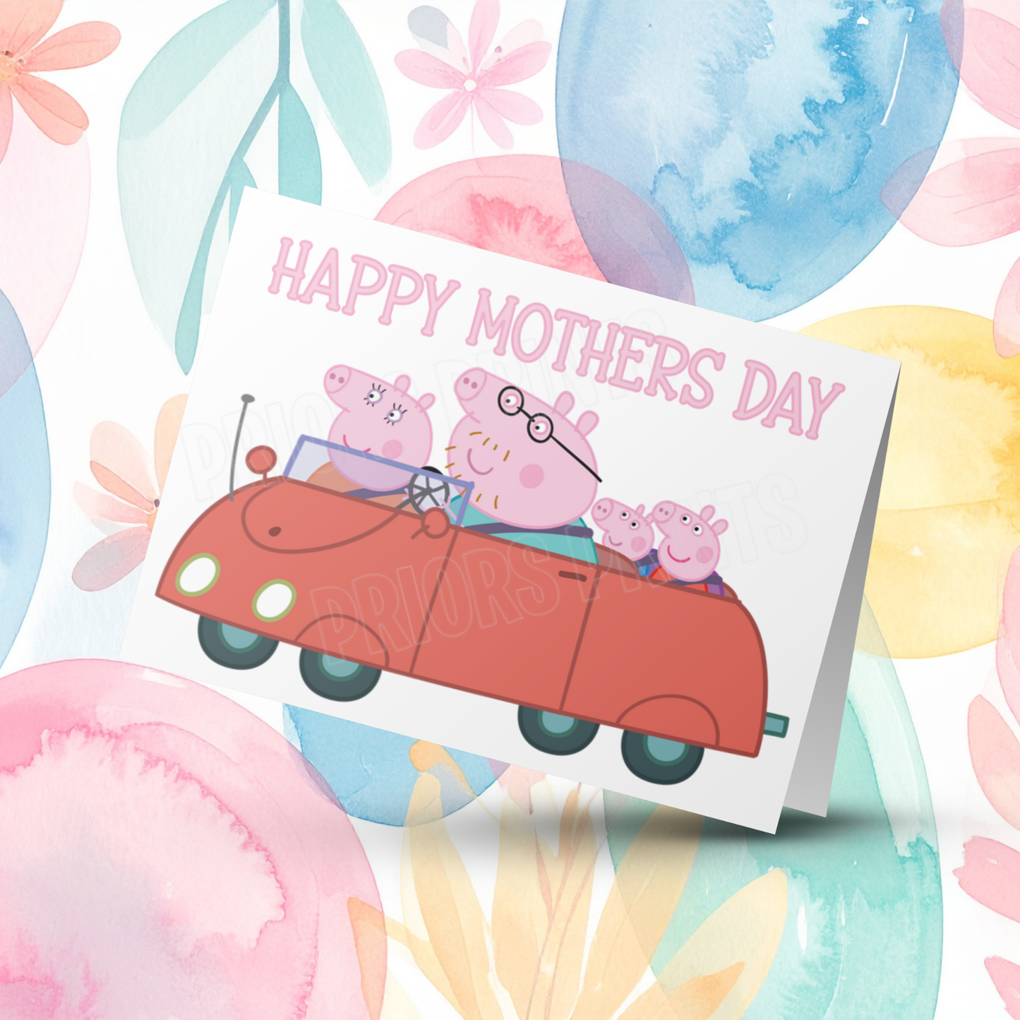 Peppa Pig Happy Mothers Day Card