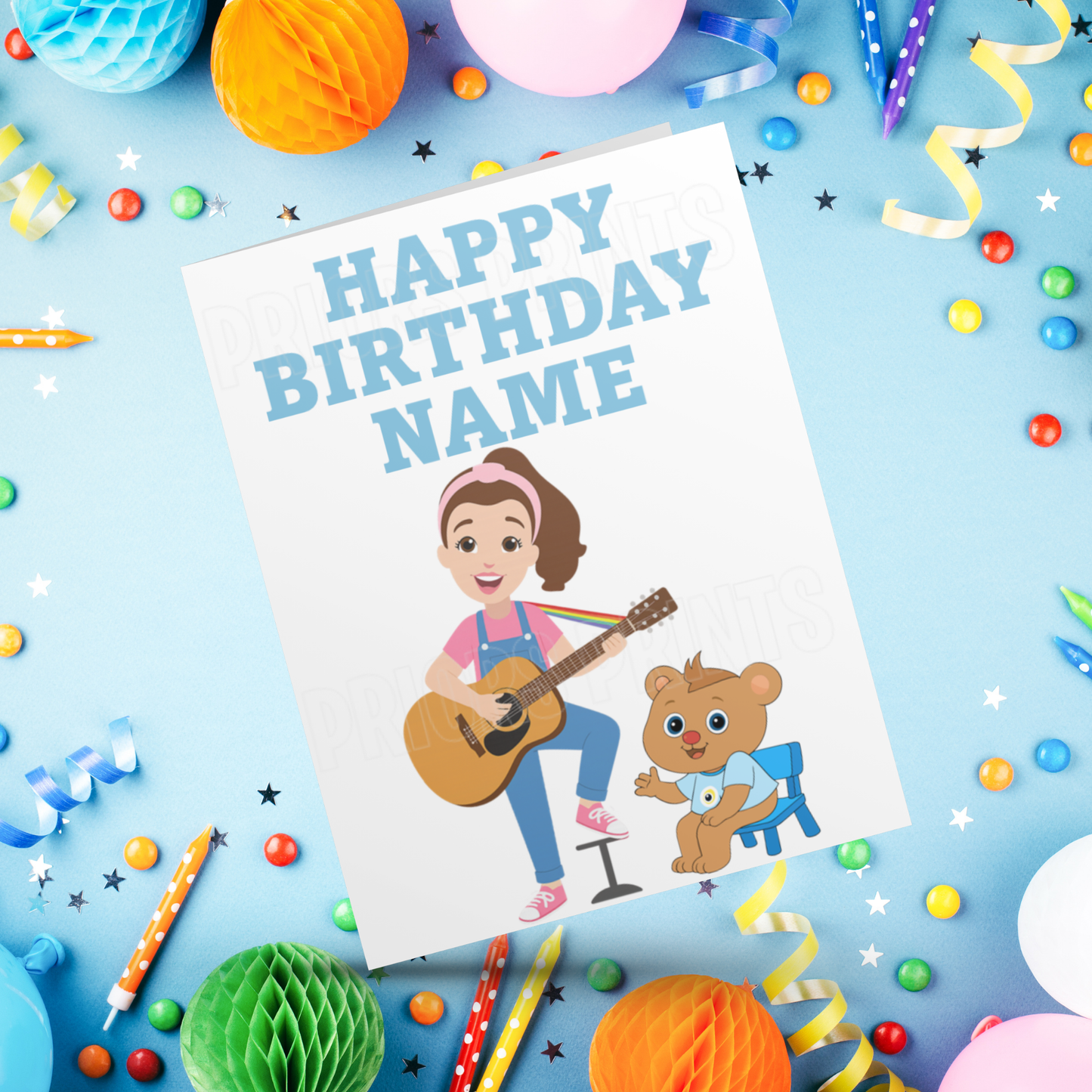 Ms Rachel Personalised Birthday Card I Miss Rachel I Mrs Rachel