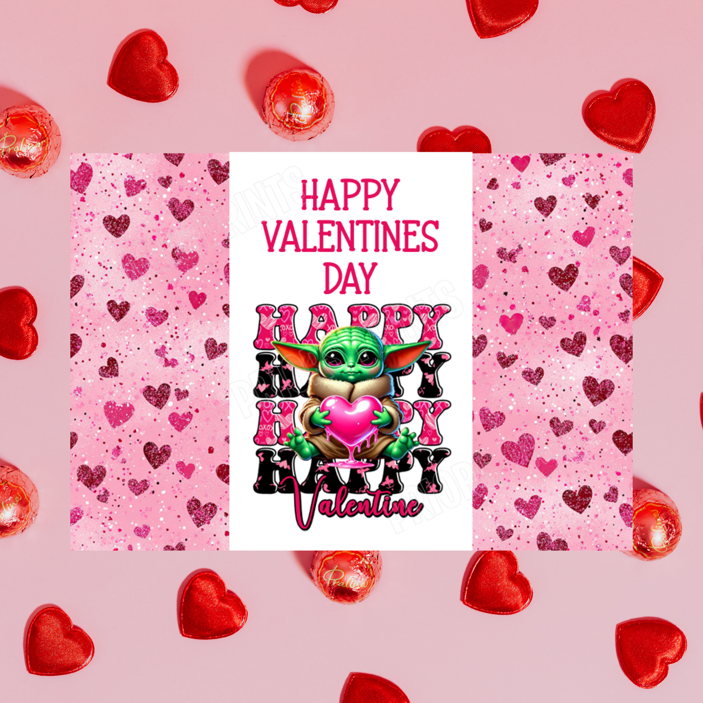 Happy Valentines Day Cute Character Chocolate Bar Wrappers I Yoda I Batman I Eeyore I Princess I Deadpool I Groot I Spiderman I Sonic Mario