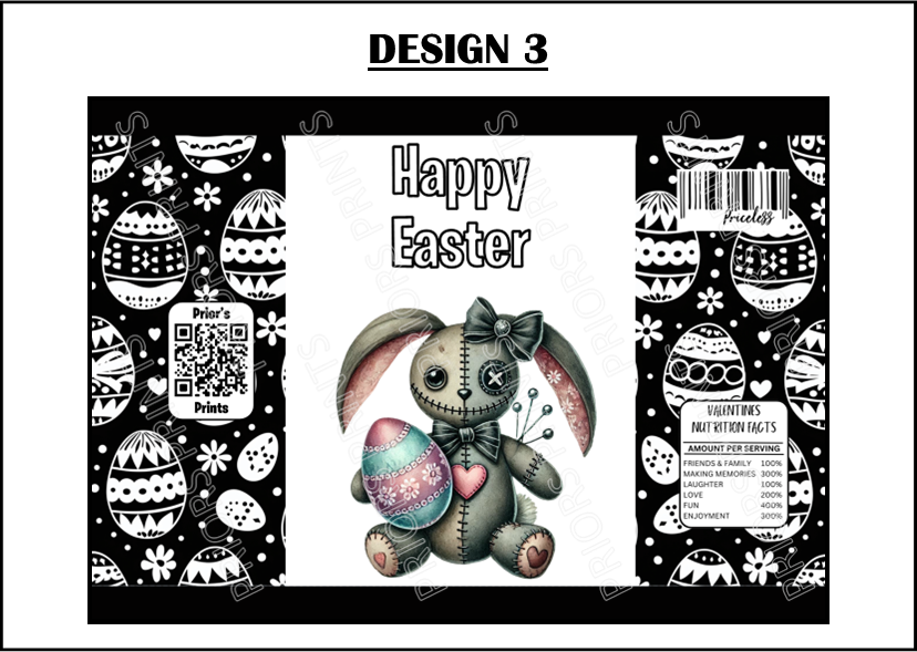 Easter Voodoo Dolls Treat Packets (Medium Sized)