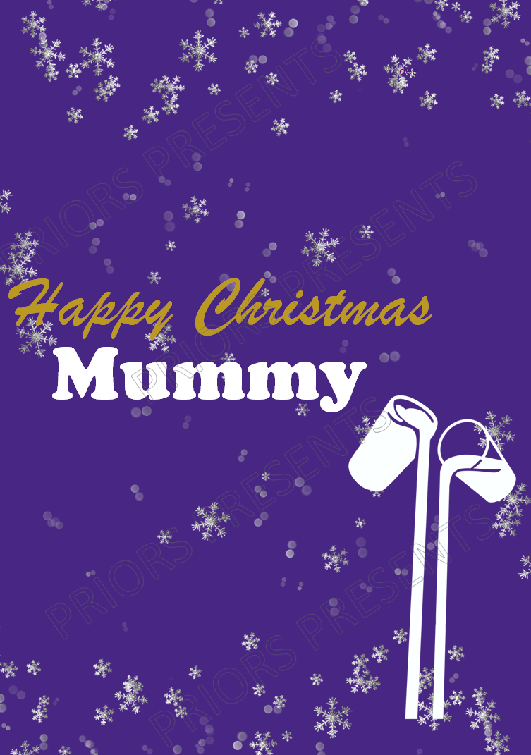 Family Christmas Cadbury Inspired Chocolate Bar Wrappers