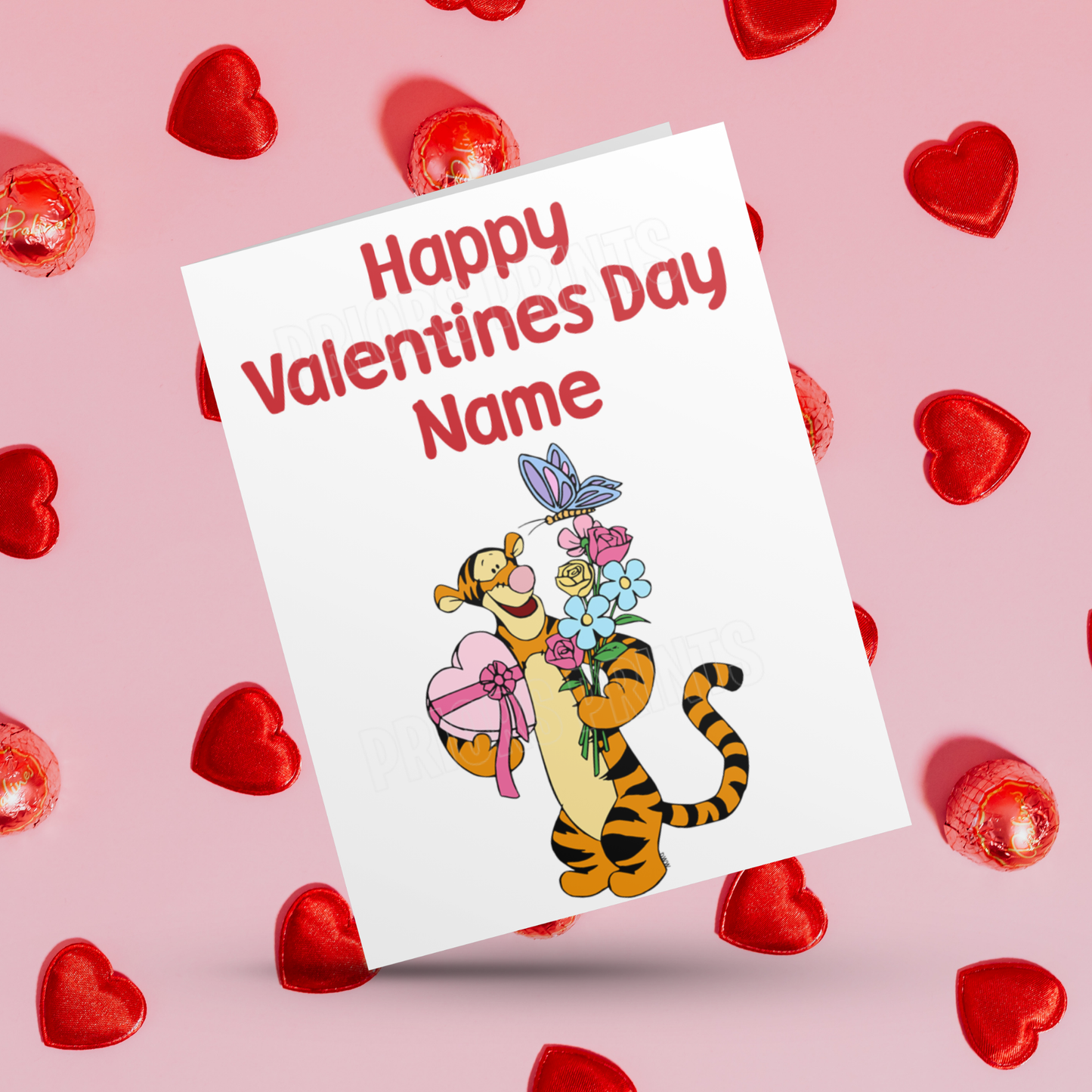 Winnie The Pooh Personalised Valentines Day Cards I Disney I Eeyore I Piglet I Tigger