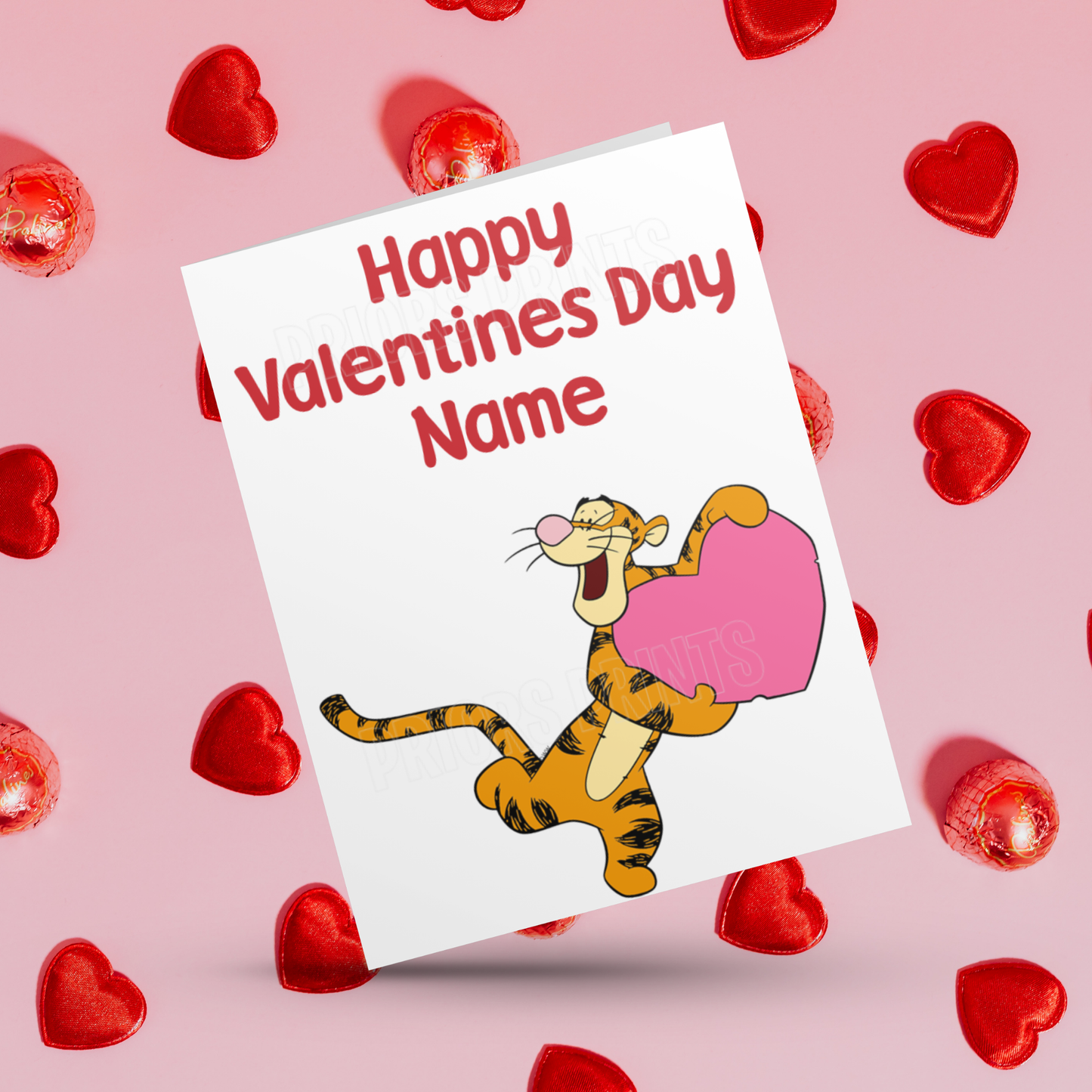 Winnie The Pooh Personalised Valentines Day Cards I Disney I Eeyore I Piglet I Tigger