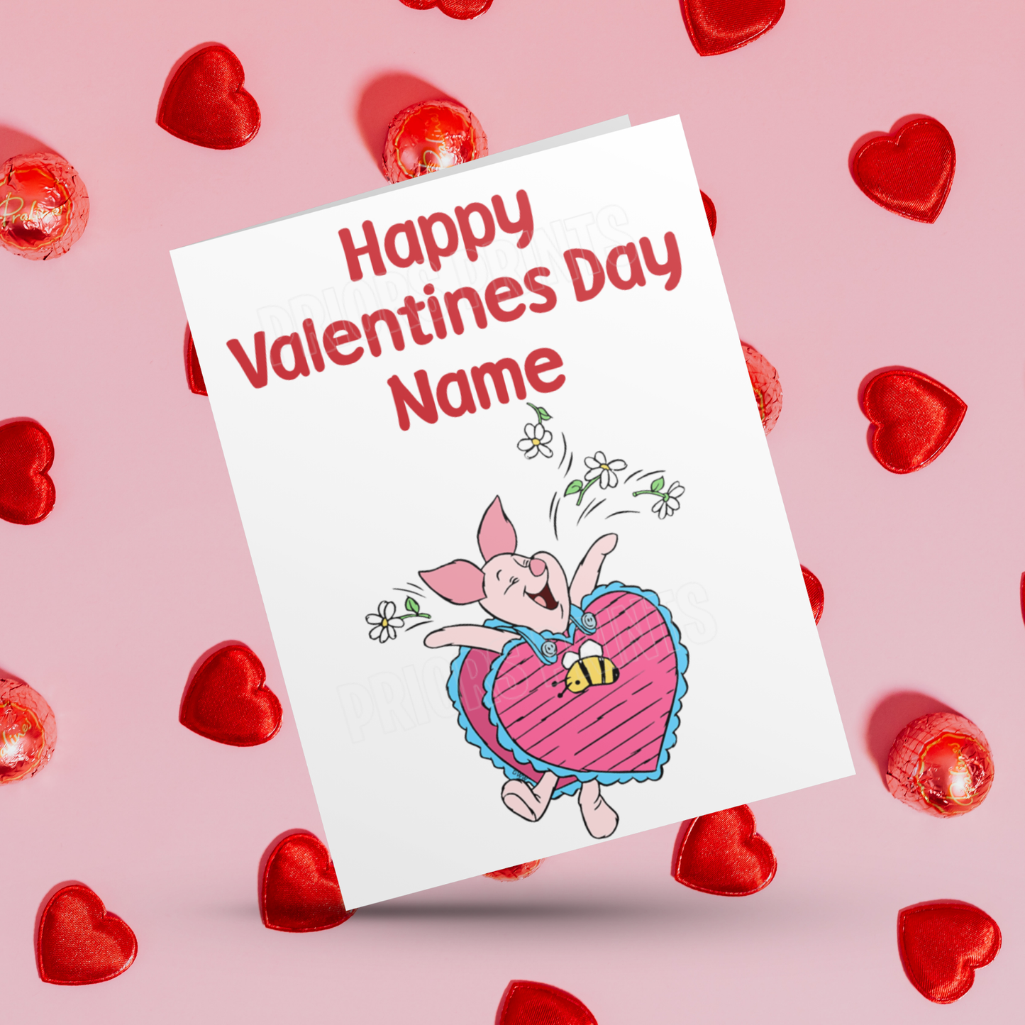 Winnie The Pooh Personalised Valentines Day Cards I Disney I Eeyore I Piglet I Tigger