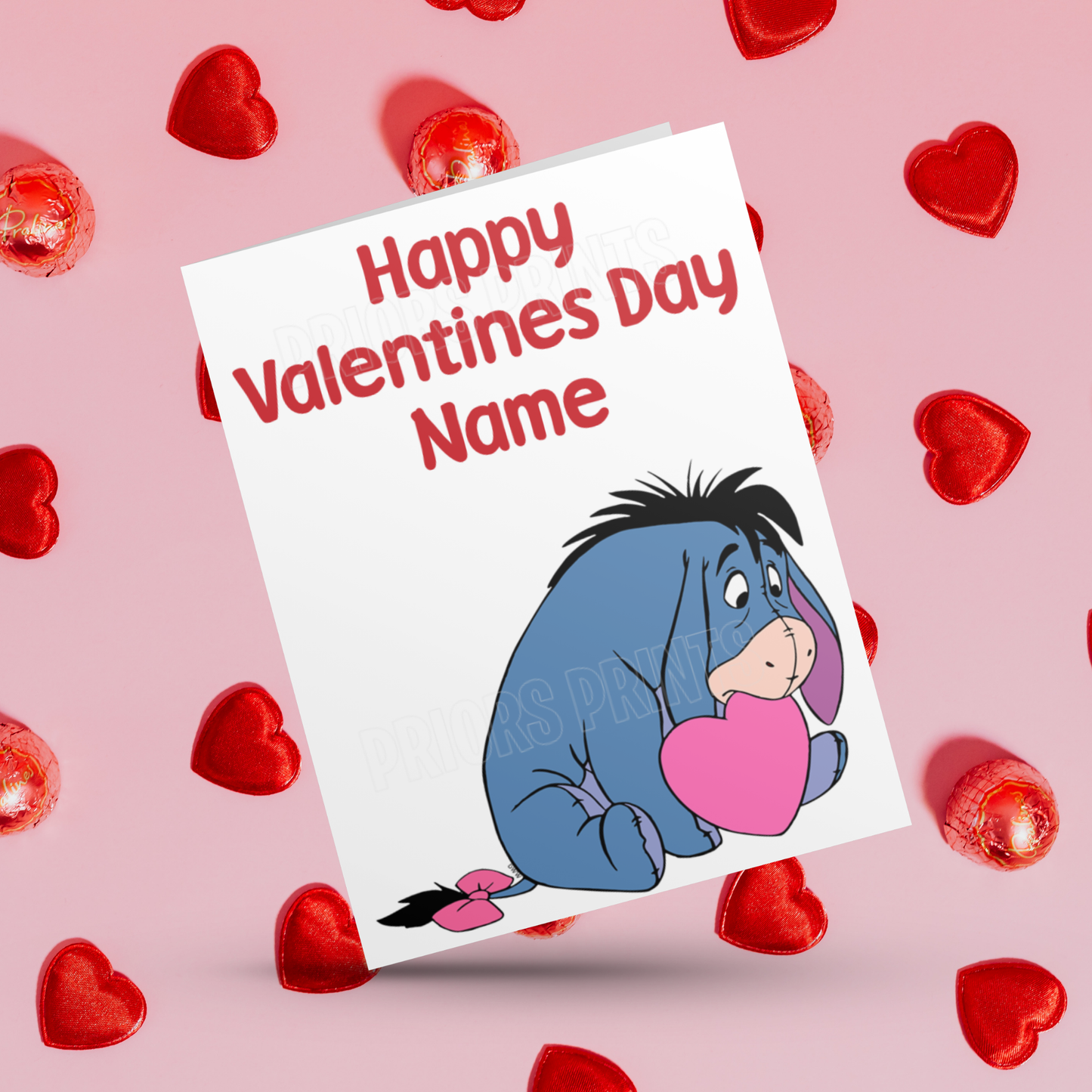 Winnie The Pooh Personalised Valentines Day Cards I Disney I Eeyore I Piglet I Tigger
