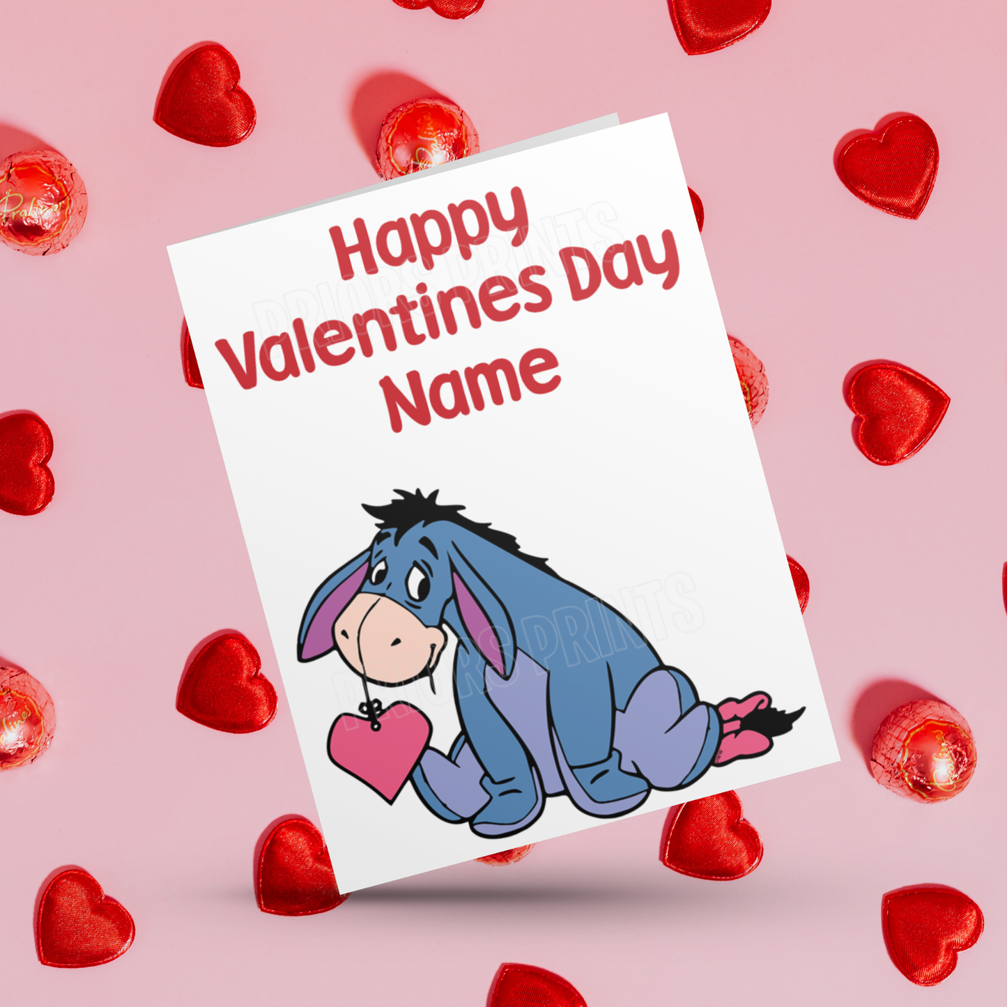 Winnie The Pooh Personalised Valentines Day Cards I Disney I Eeyore I Piglet I Tigger
