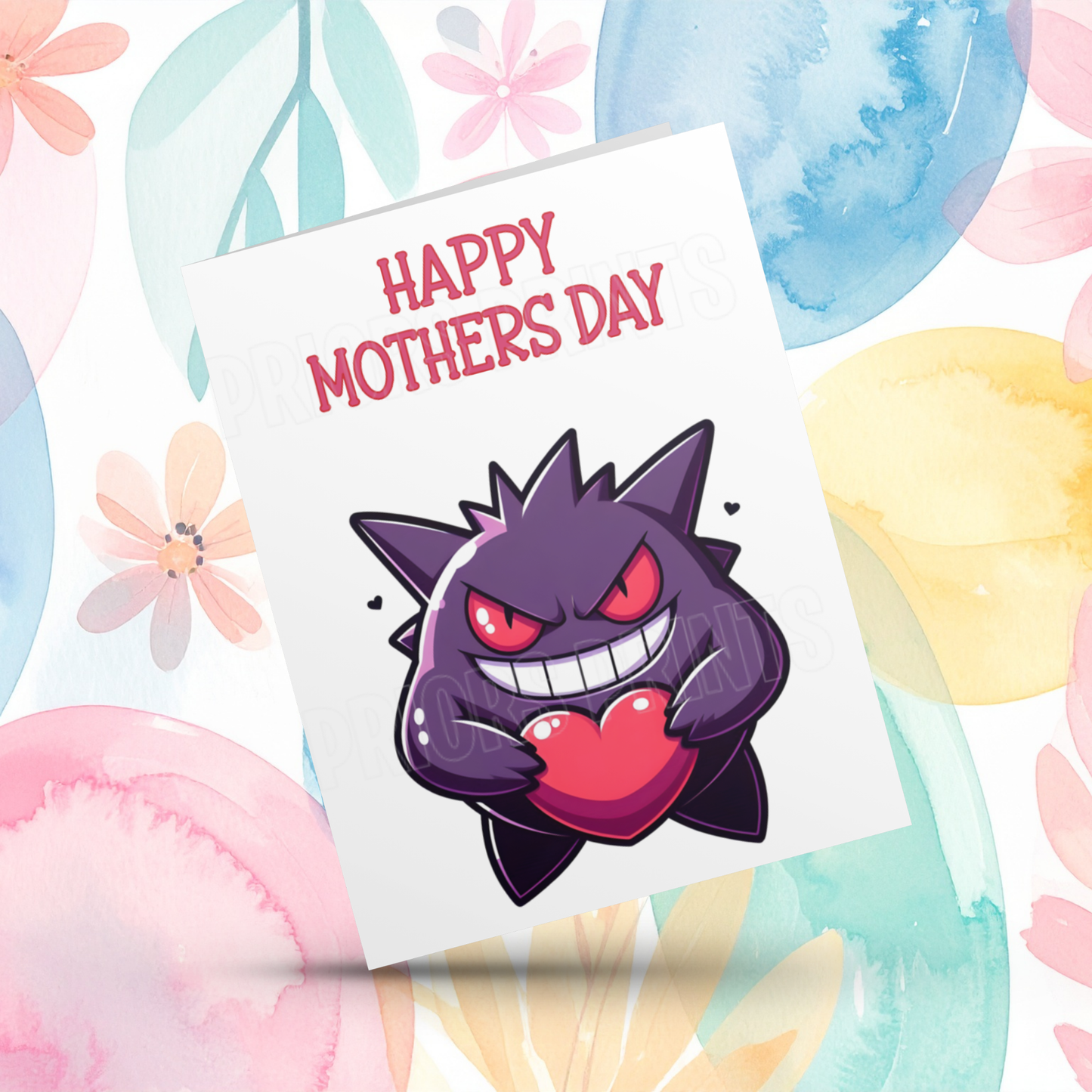 Pokemon Happy Mothers Day Card