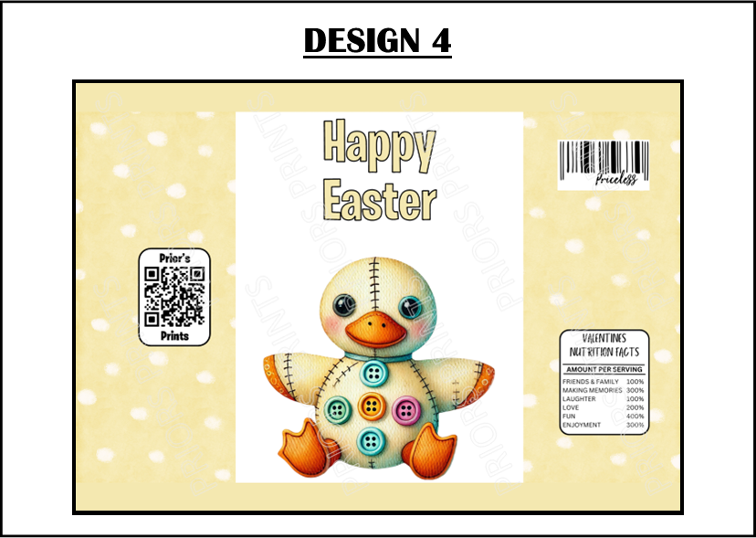 Easter Voodoo Dolls Treat Packets (Medium Sized)