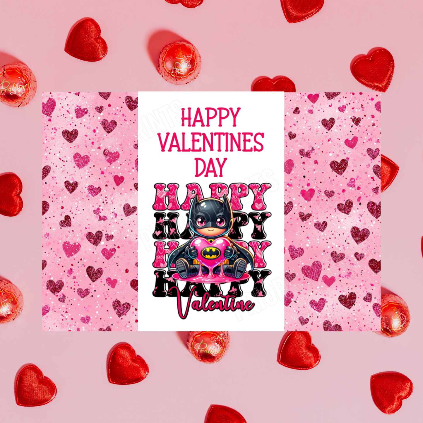Happy Valentines Day Cute Character Chocolate Bar Wrappers I Yoda I Batman I Eeyore I Princess I Deadpool I Groot I Spiderman I Sonic Mario