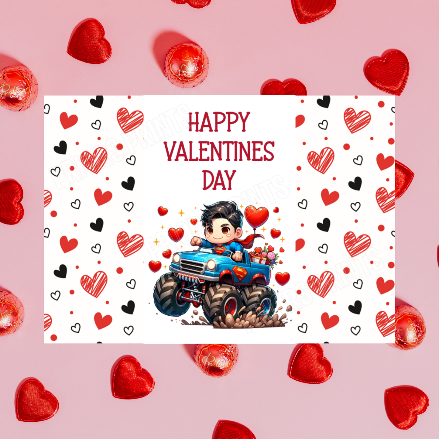 Cute Superhero Valentines Day Chocolate Bar Wrappers I Spiderman I Superman I Batman I Iron Man I Captain America I Dr Strange I Thor