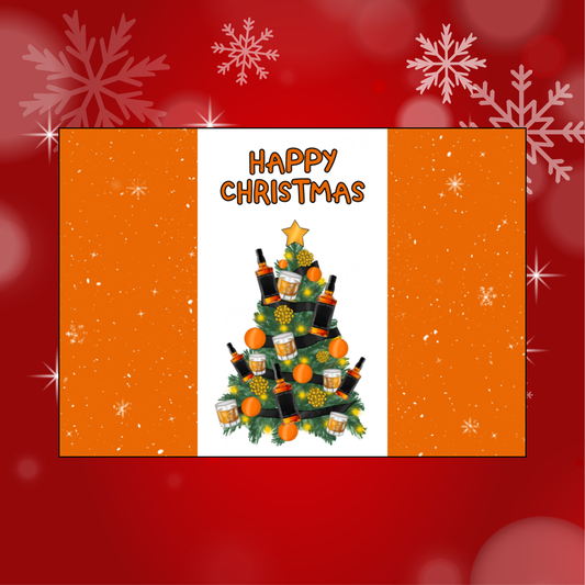 Christmas Tree Chocolate Bar Wrapper- Jack Daniels, Baileys, Soul De Janeiro, Perfume, Cocktails or Smoking