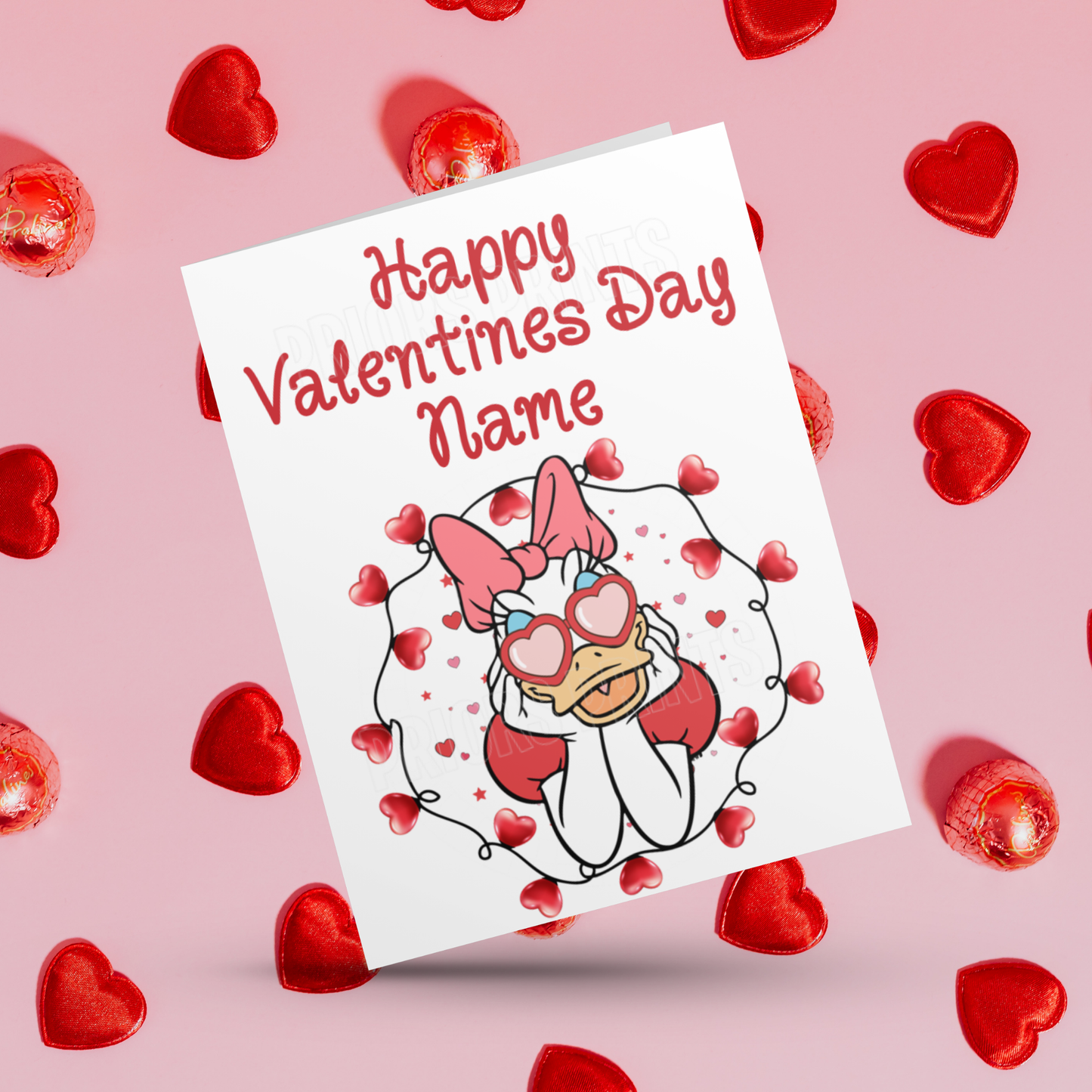Disney Character Personalised Valentines Day Card 2 I Minnie I Mickey I Winnie The Pooh I Lion King I Lady & The Tramp I Dumbo I Pluto