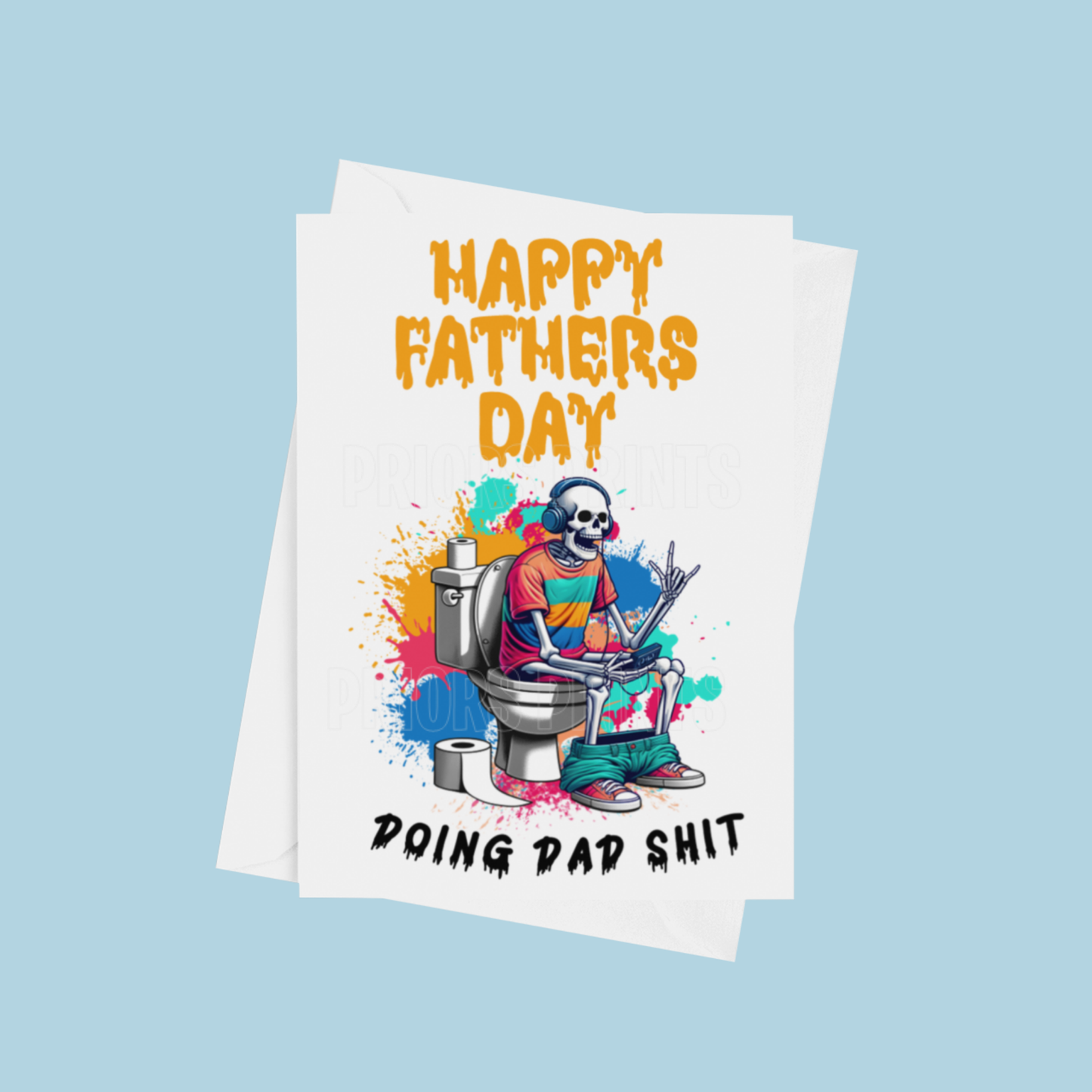 Doing Dad Shit- Fathers Day Card