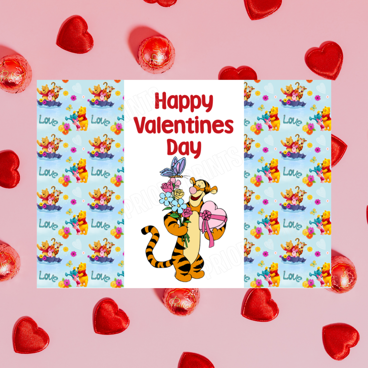 Winnie The Pooh Personalised Valentines Day Cards I Disney I Eeyore I Piglet I Tigger