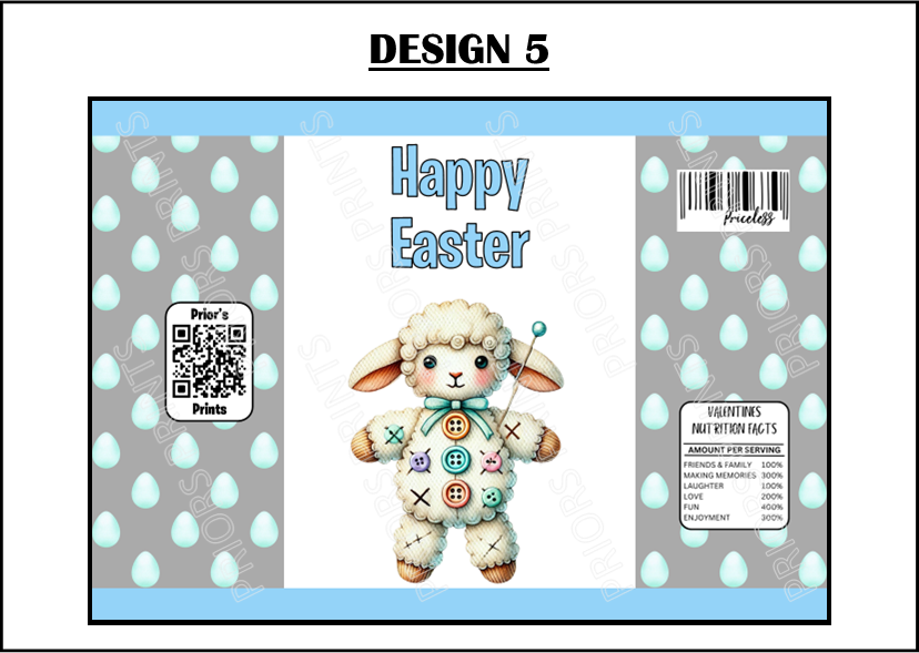 Easter Voodoo Dolls Treat Packets (Medium Sized)