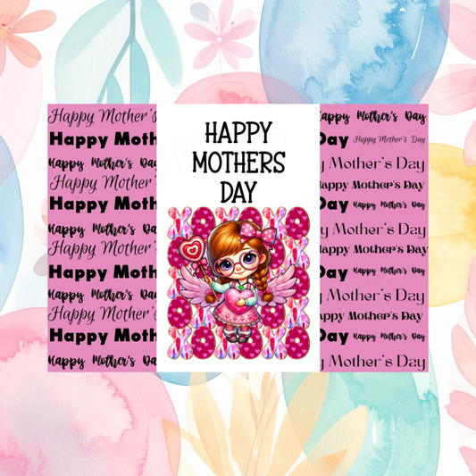XOXO Character Happy Mothers Day Chocolate Bar Wrapper