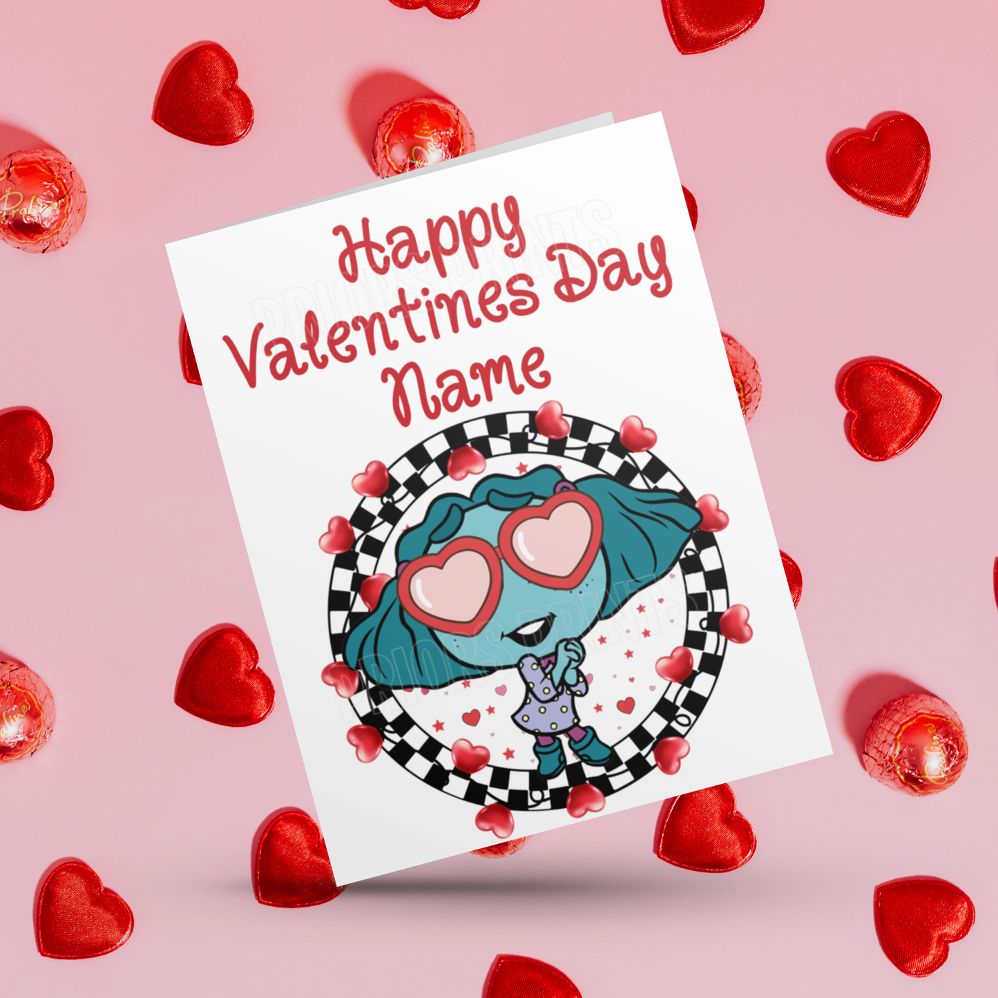 Disney Character Personalised Valentines Day Card 2 I Minnie I Mickey I Winnie The Pooh I Lion King I Lady & The Tramp I Dumbo I Pluto
