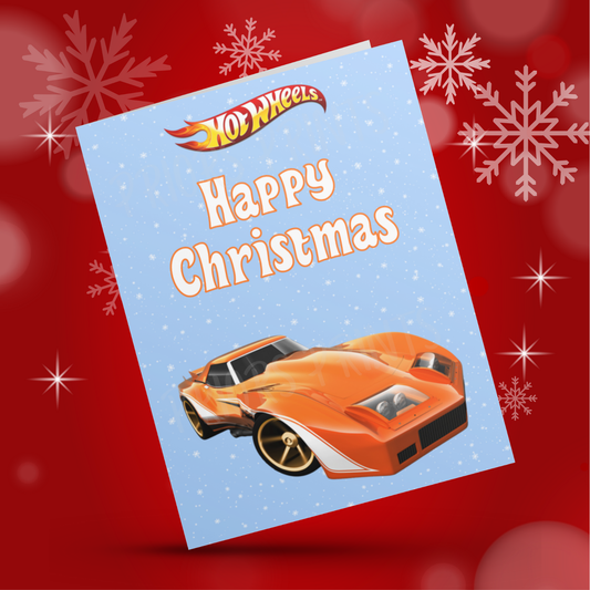 Hot Wheels Christmas Cards