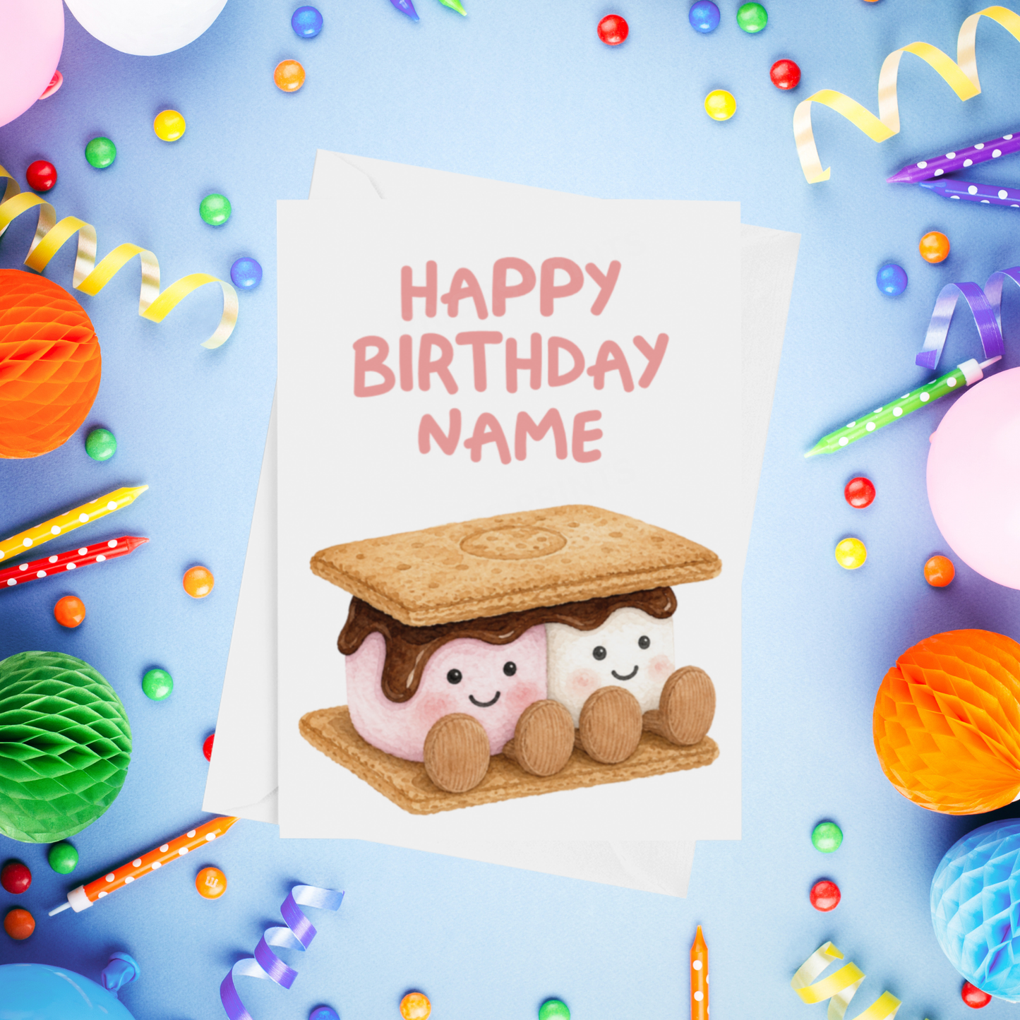 Jelly Cat Personalised Birthday Cards