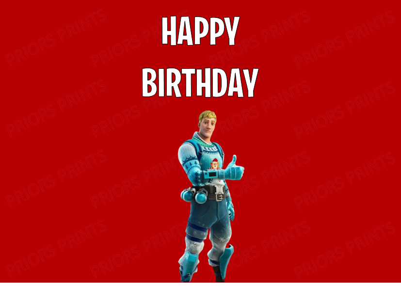 Fortnite Chocolate Bar Wrappers