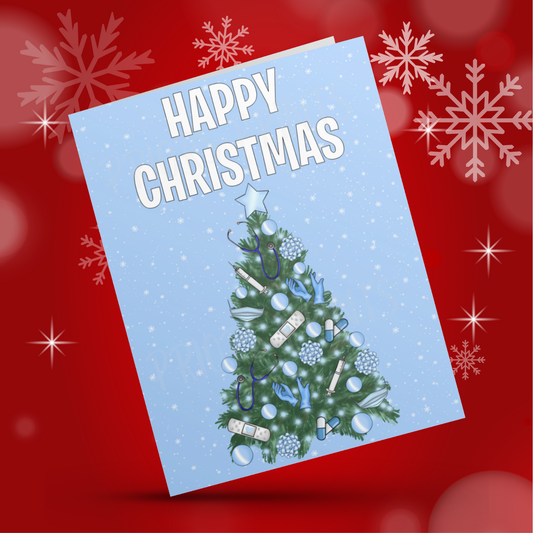 Nurse I Doctor I Medical Christmas Card