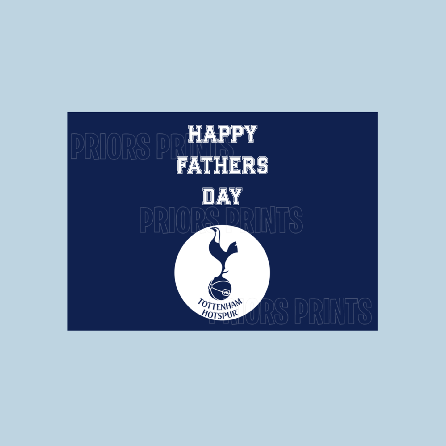 Football Team Happy Fathers Day Chocolate Bar Wrapper