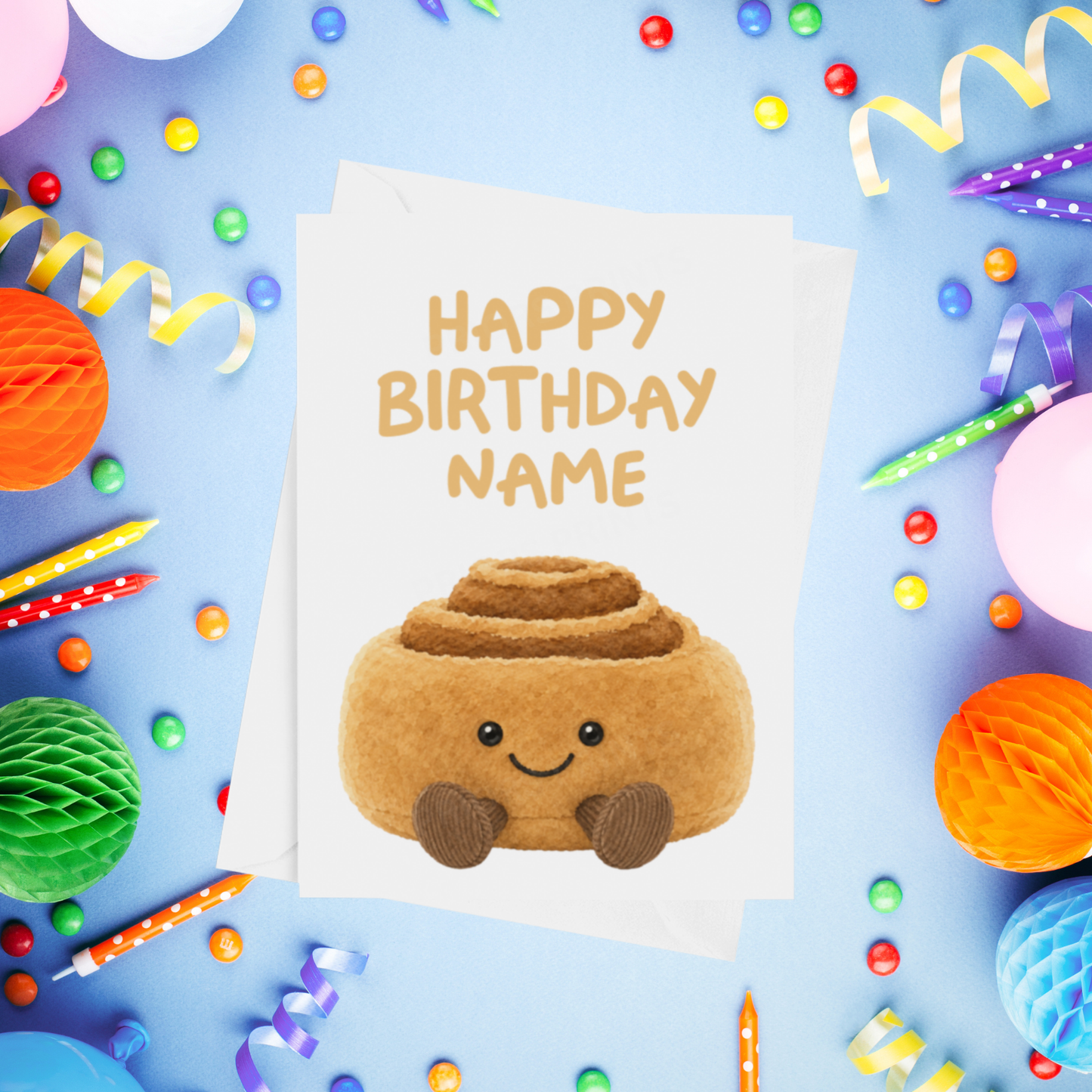 Jelly Cat Personalised Birthday Cards