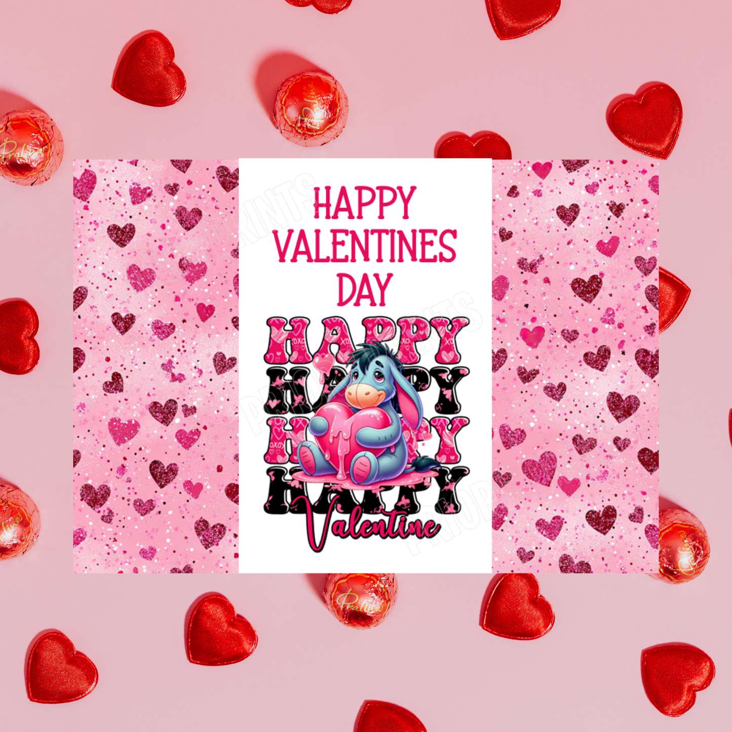 Happy Valentines Day Cute Character Chocolate Bar Wrappers I Yoda I Batman I Eeyore I Princess I Deadpool I Groot I Spiderman I Sonic Mario