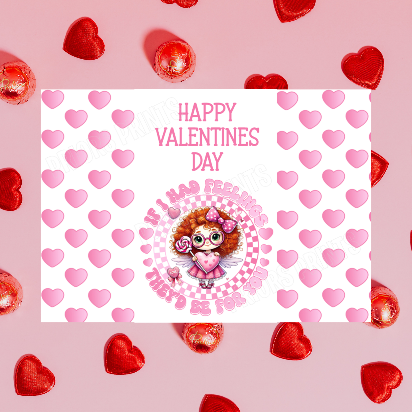 If I Had Feelings Cute Character Valentines Day Chocolate Bar Wrappers I Tinkerbell I Snow White I Belle I Cinderella I Sleeping Beauty