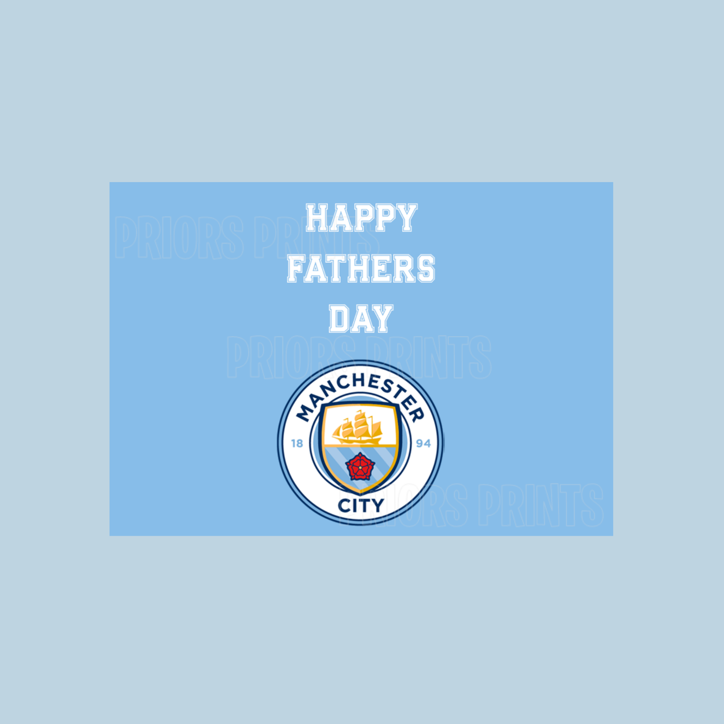 Football Team Happy Fathers Day Chocolate Bar Wrapper