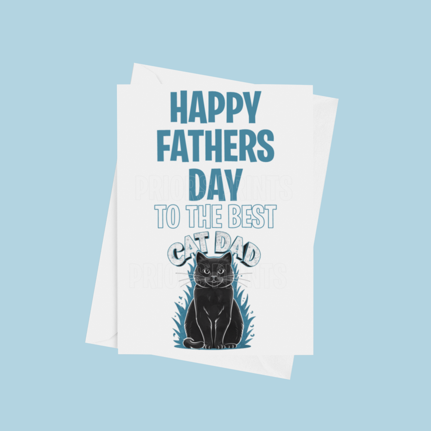 Cat or Dog Dad Fathers Day Cards- Mixed Designs