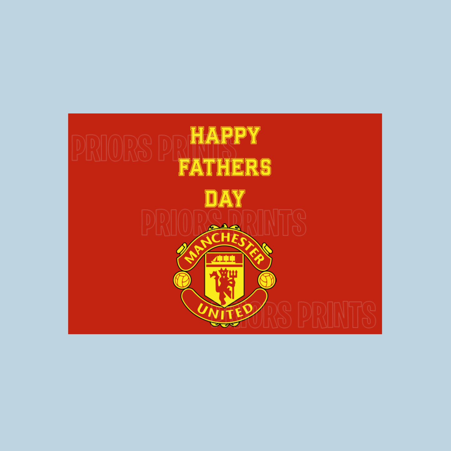 Football Team Happy Fathers Day Chocolate Bar Wrapper