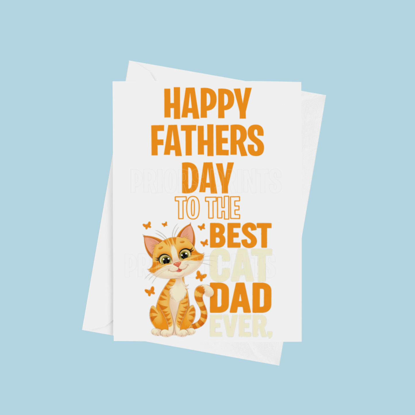Cat or Dog Dad Fathers Day Cards- Mixed Designs