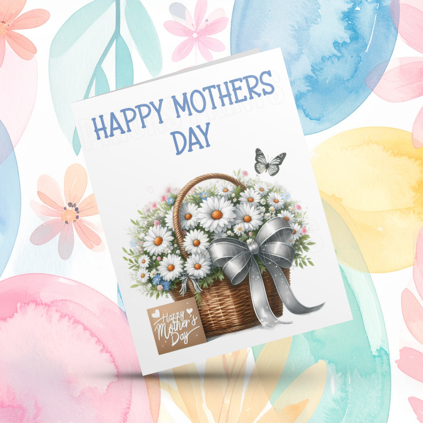 Flower Happy Mothers Day Card