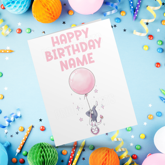 Personalised Spider Gwen Birthday Card I Marvel I Superhero